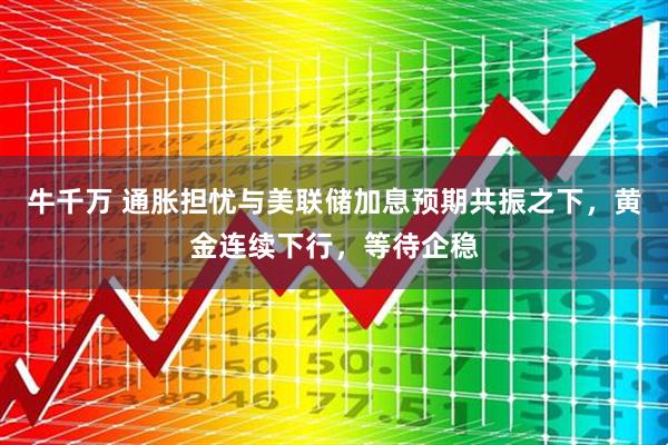 牛千万 通胀担忧与美联储加息预期共振之下,黄金连续下行,等待企稳